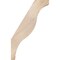 Ekena Millwork 3 1/2"W x 14"D x 22"H Funston Smooth Knee Brace, Douglas Fir BRC04X14X22FST00SDF - alternate 3